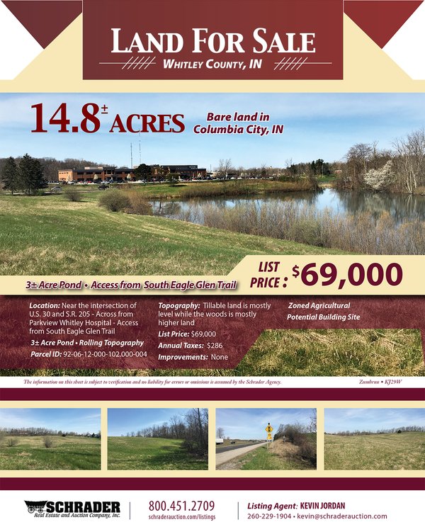 Listing brochure cover - Bare Land
